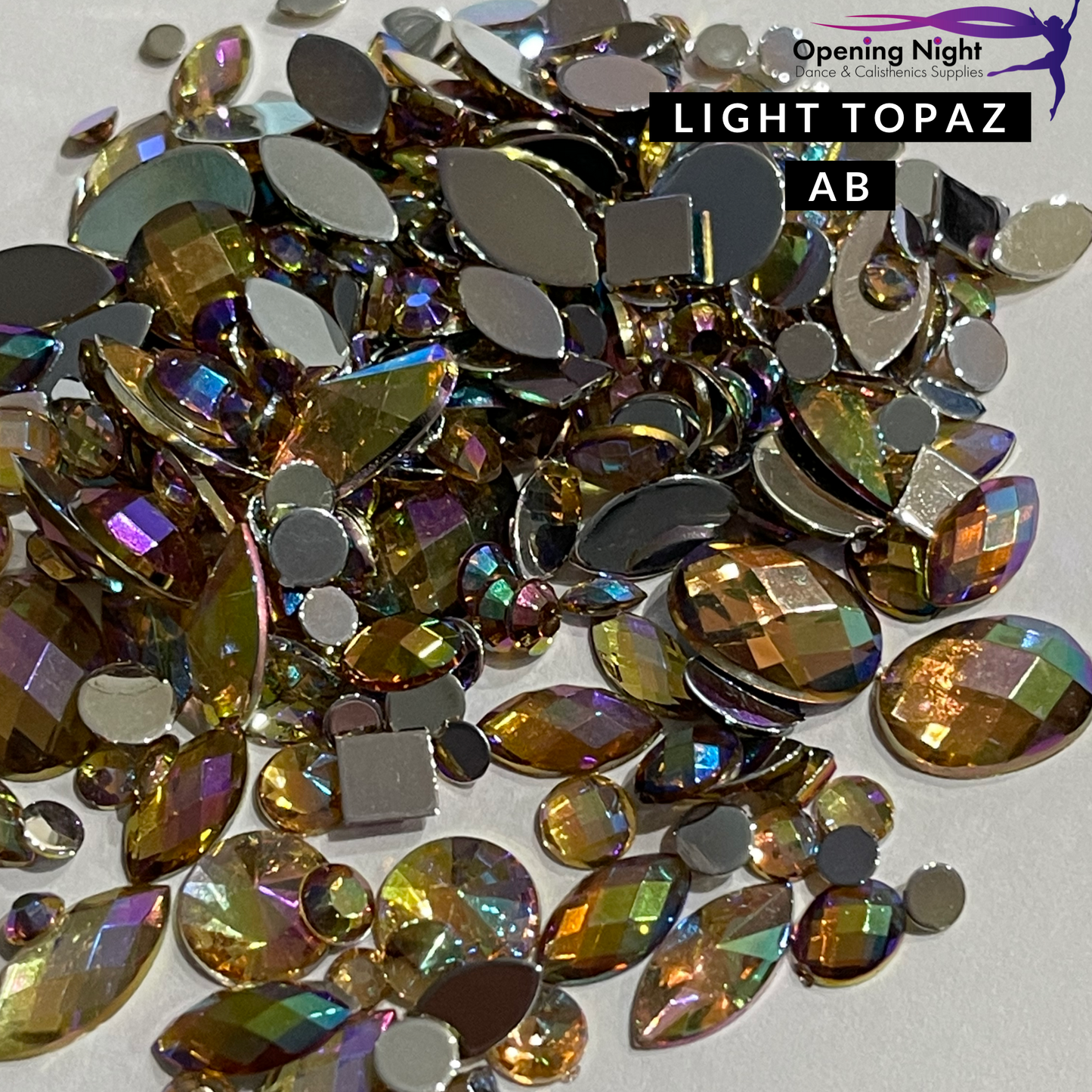 Assorted Mix Pack - Light Topaz AB