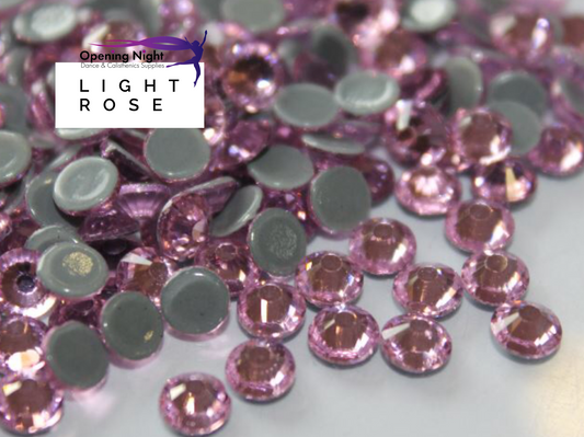 Rose Light - Hotfix Diamante AAA Crystals