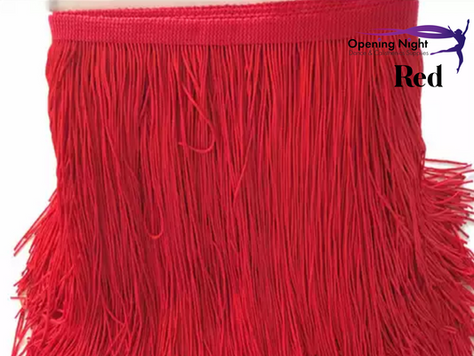 Red - Fringe 15cm