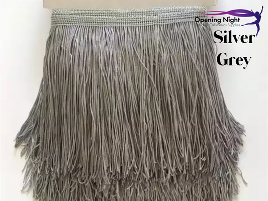 Silver Grey - Fringe 15cm