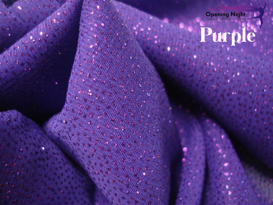 Purple - Glitter Chiffon