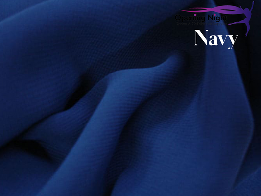 Navy - Chiffon