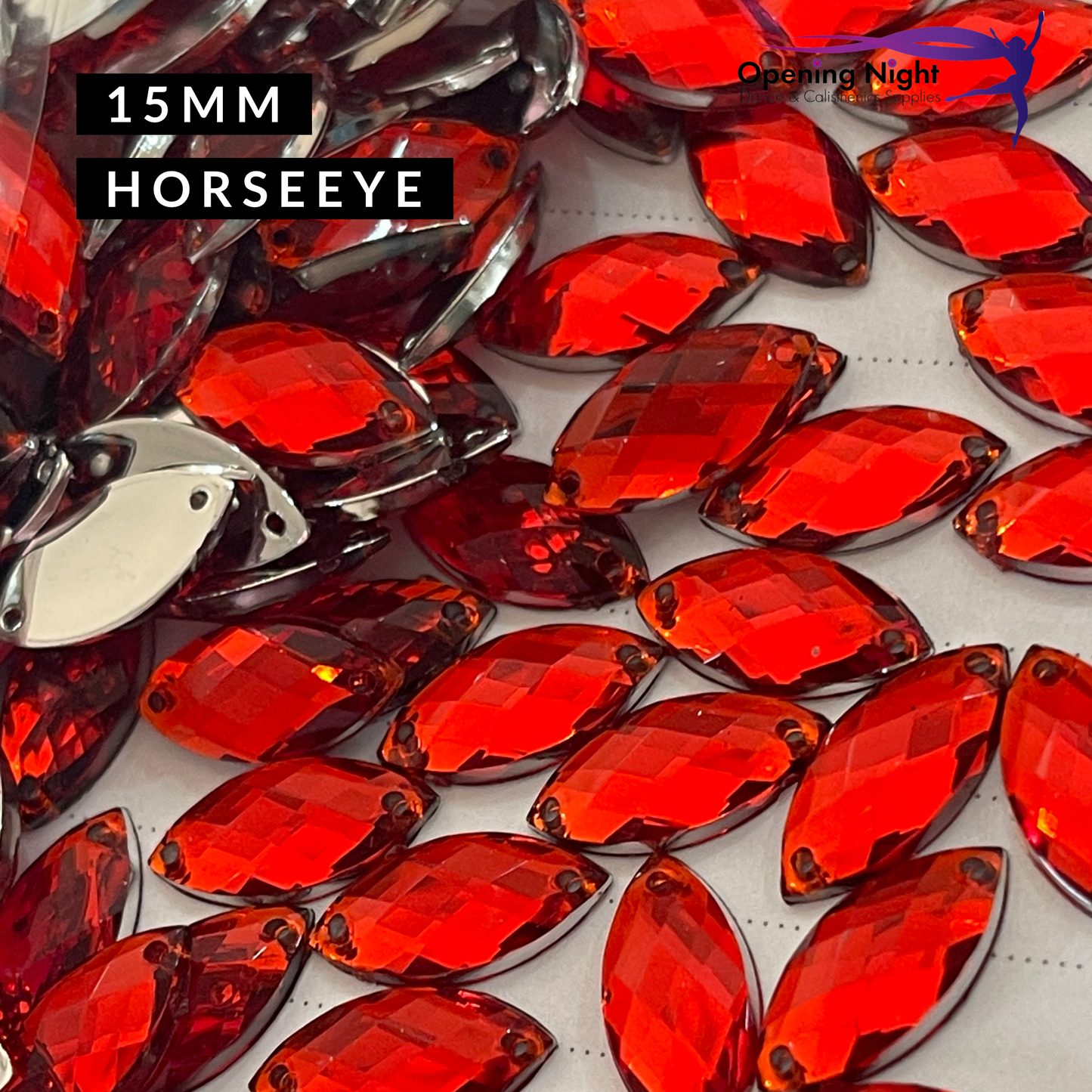 15mm Horseeye - Red