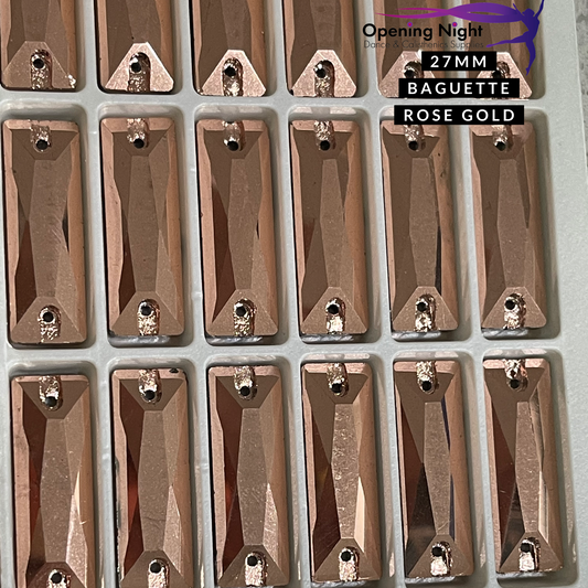 Cosmic Baguette 27mm, Rose Gold