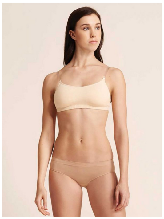 Cami Bra with Bra Tek - Capezio Nude