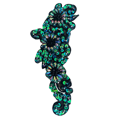 Beaded Range - Black AB