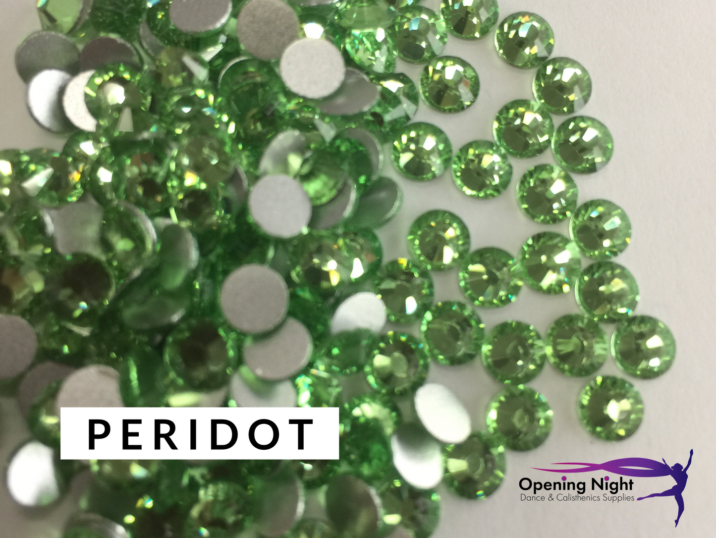Peridot - AAA Non Hotfix Diamante Crystals