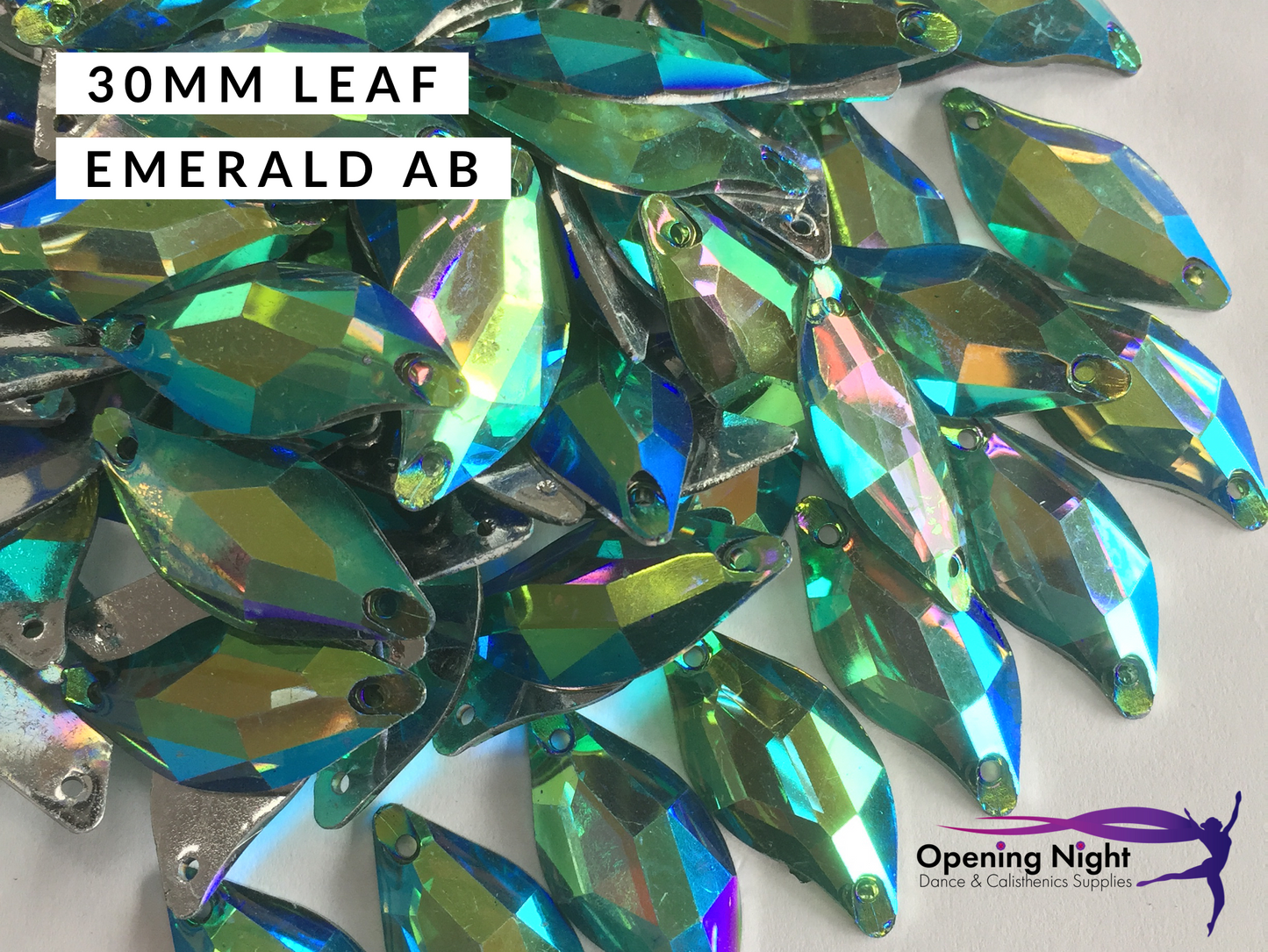 30mm, Leaf - Emerald AB