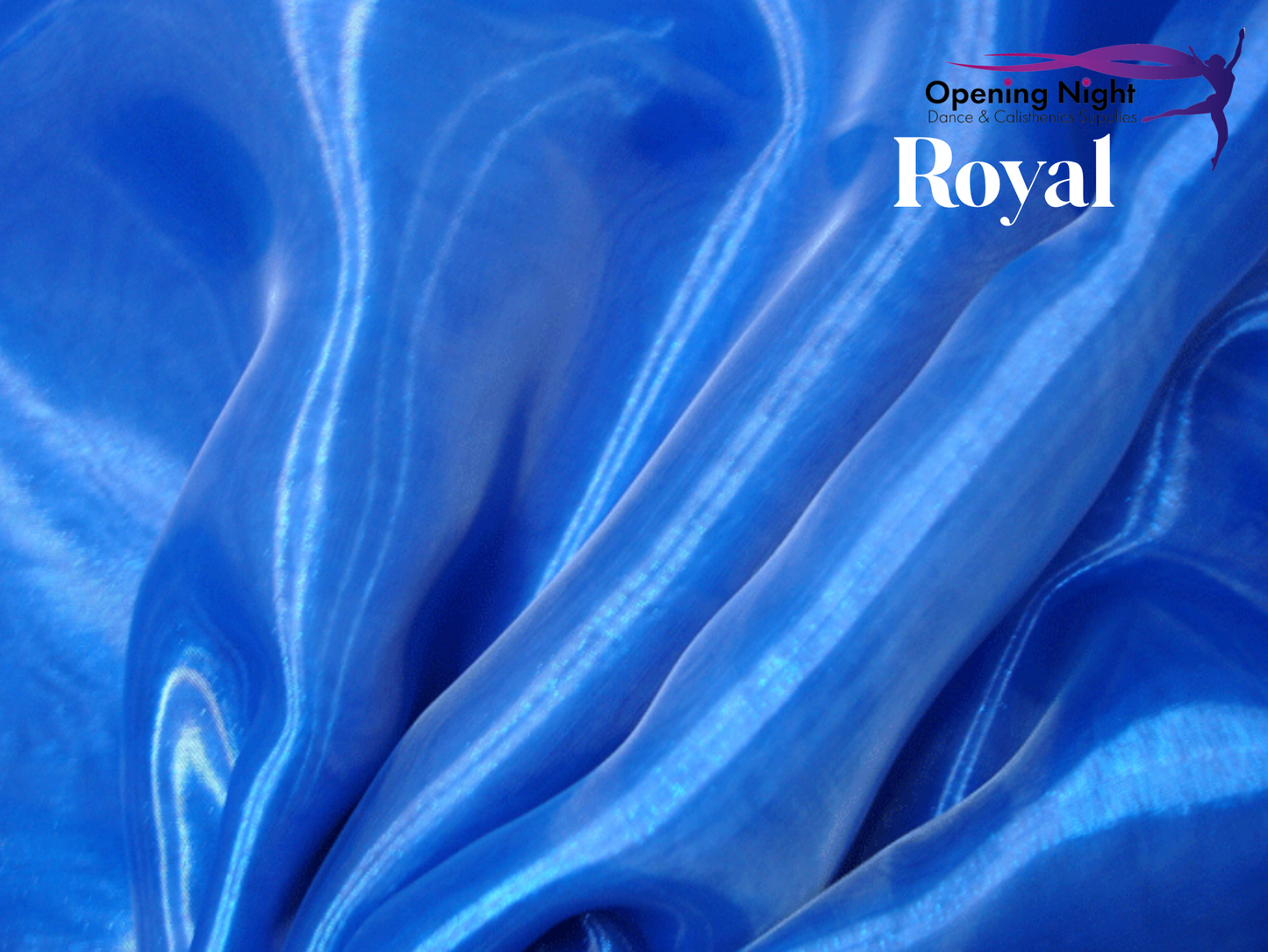 Royal Glass Crystal Organza - 1.6m remnant