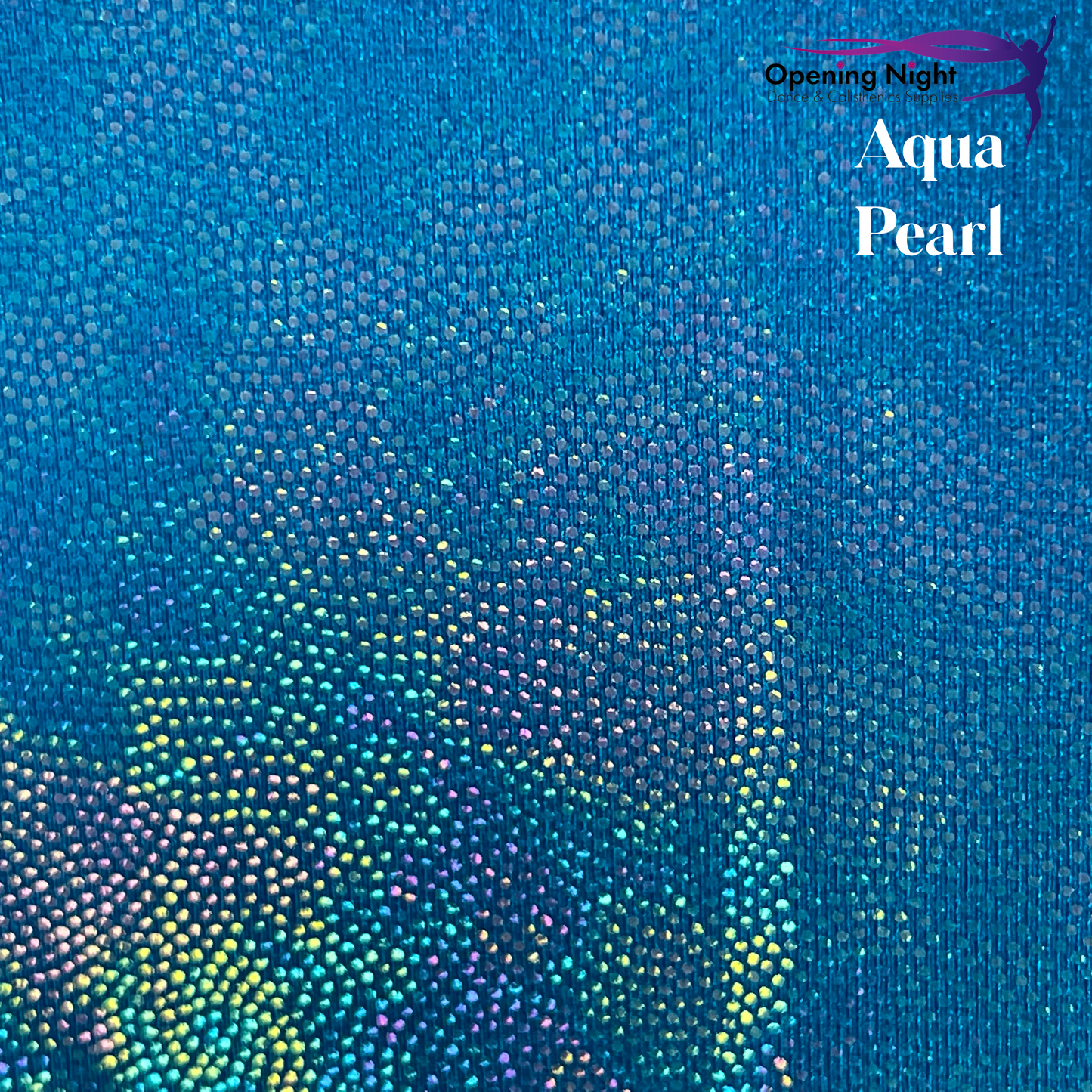 Aqua Pearl - Fog Finish Spandex