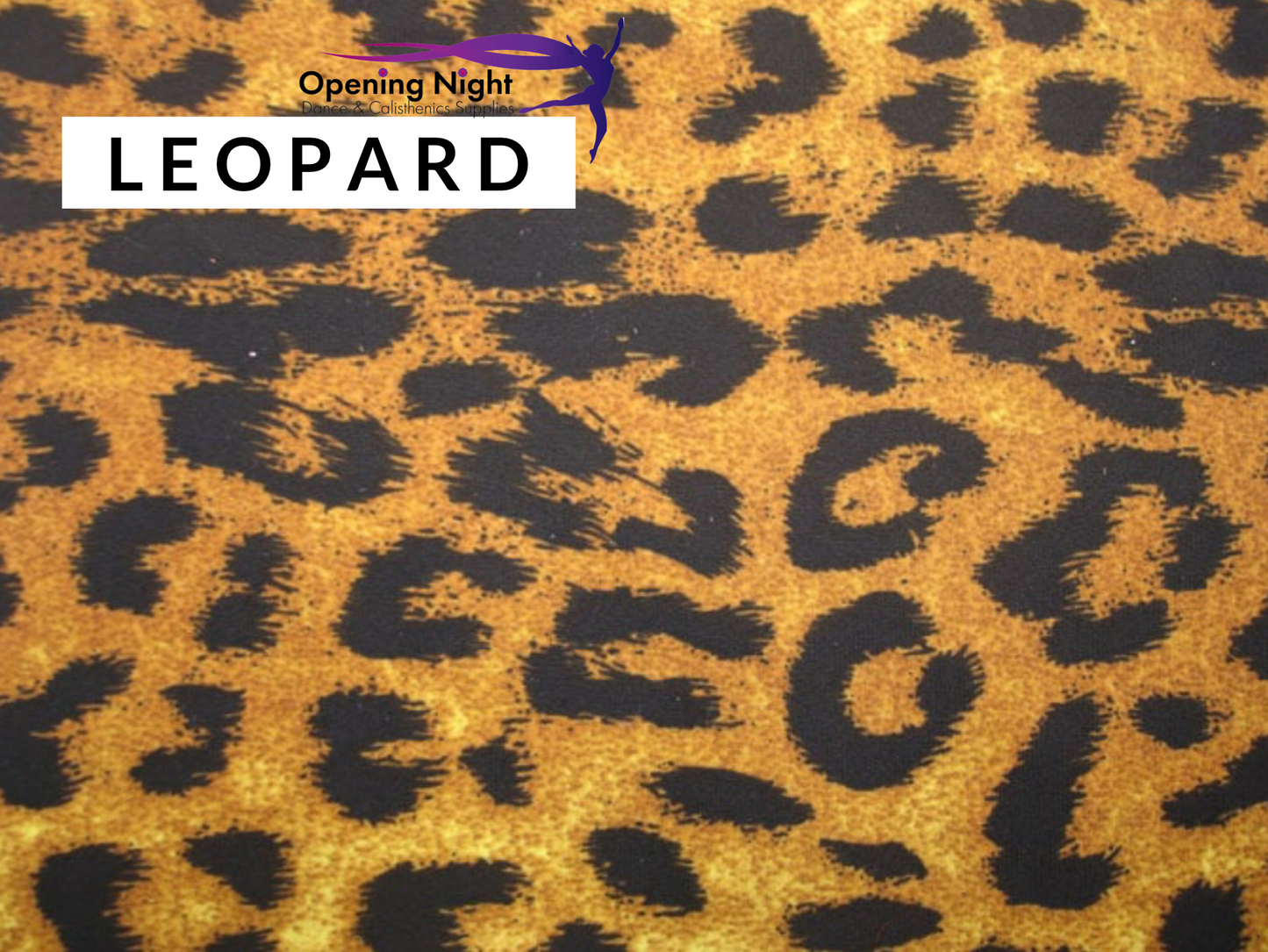 Leopard Print - Poly Spandex