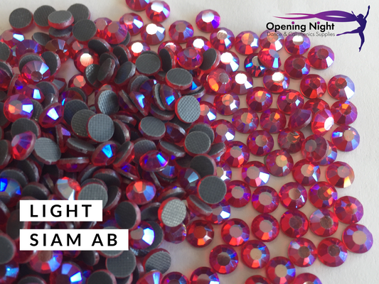 Light Siam AB - DMC Hotfix Diamante Crystals