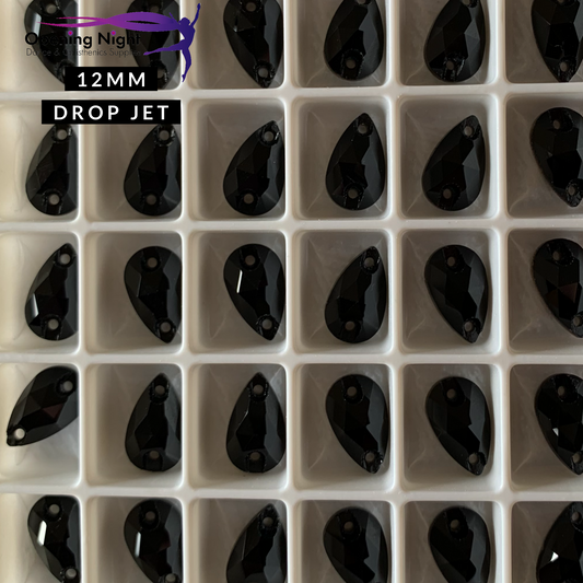 Drop 12mm, Jet Black