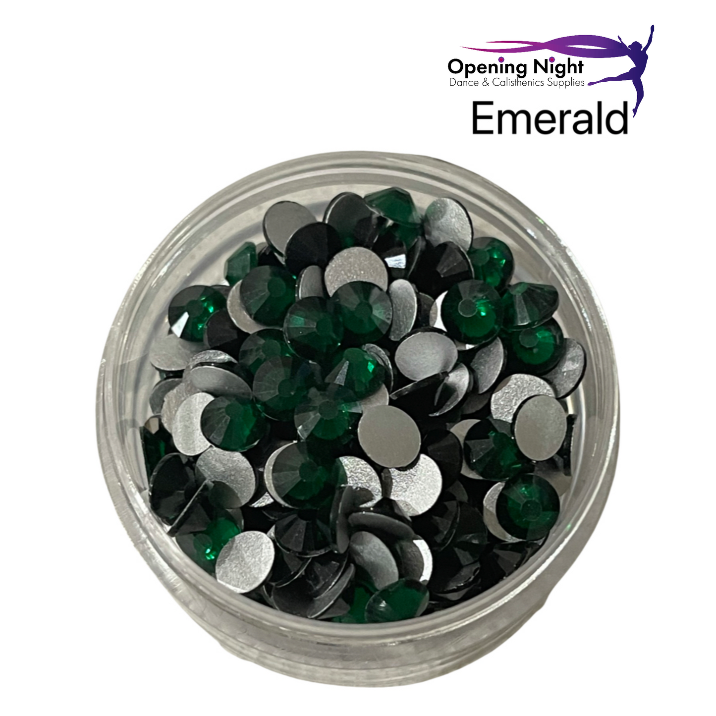 Emerald - AAA Non Hotfix Diamante Crystals