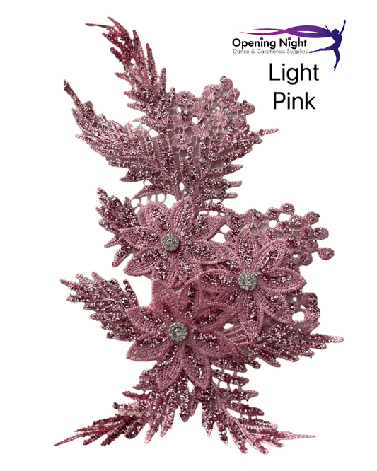 3D Glitter Range - Light Pink