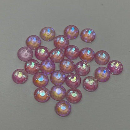 NEW Aurora Pink - Non Hotfix Diamante AAA Crystals