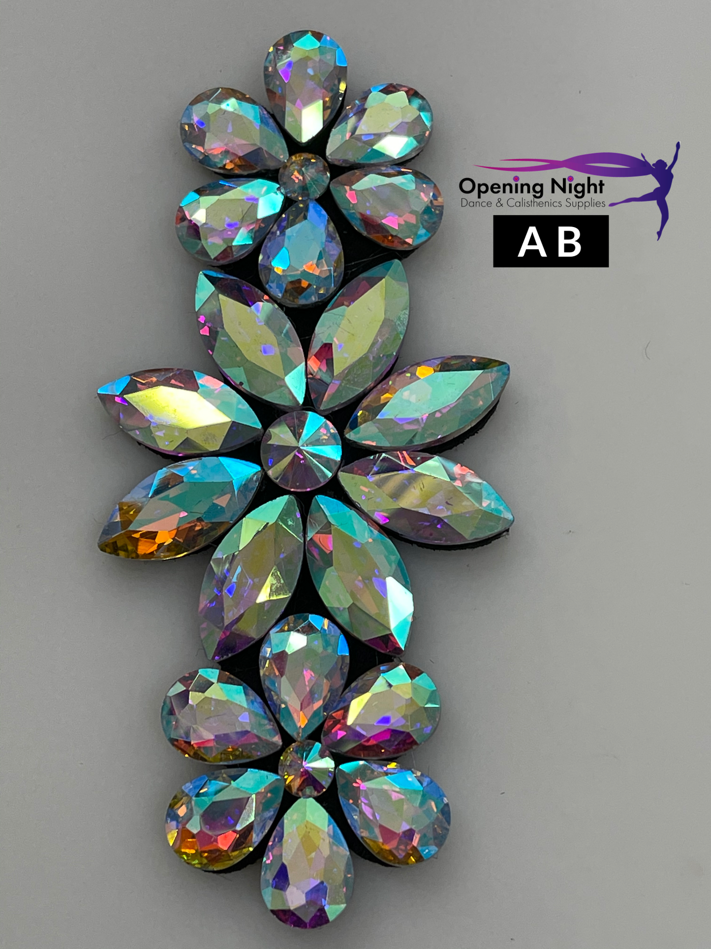 NEW Flower - Rhinestone Applique