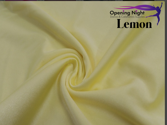 Lemon - Shiny Nylon Spandex