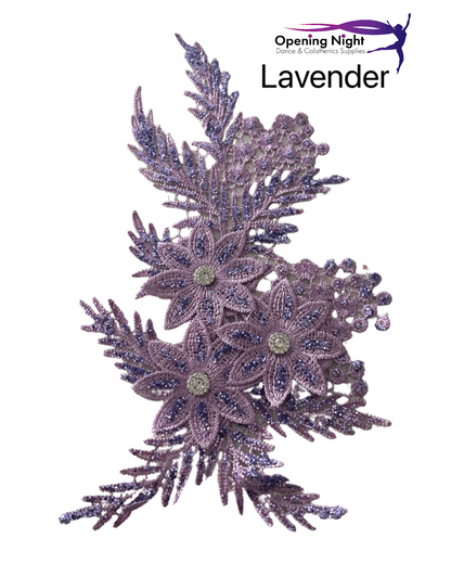 3D Glitter Range - Lavender