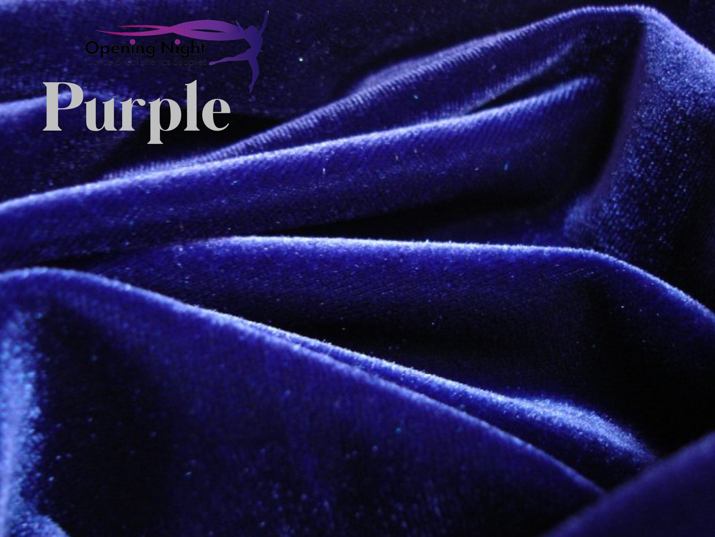Purple - Stretch Velvet