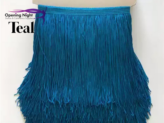 Teal - Fringe 15cm