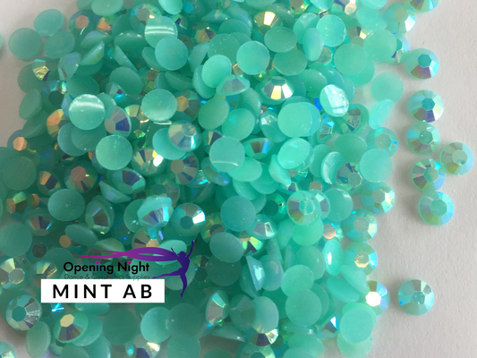 Mint AB - Non Hotfix Acrylic Crystals