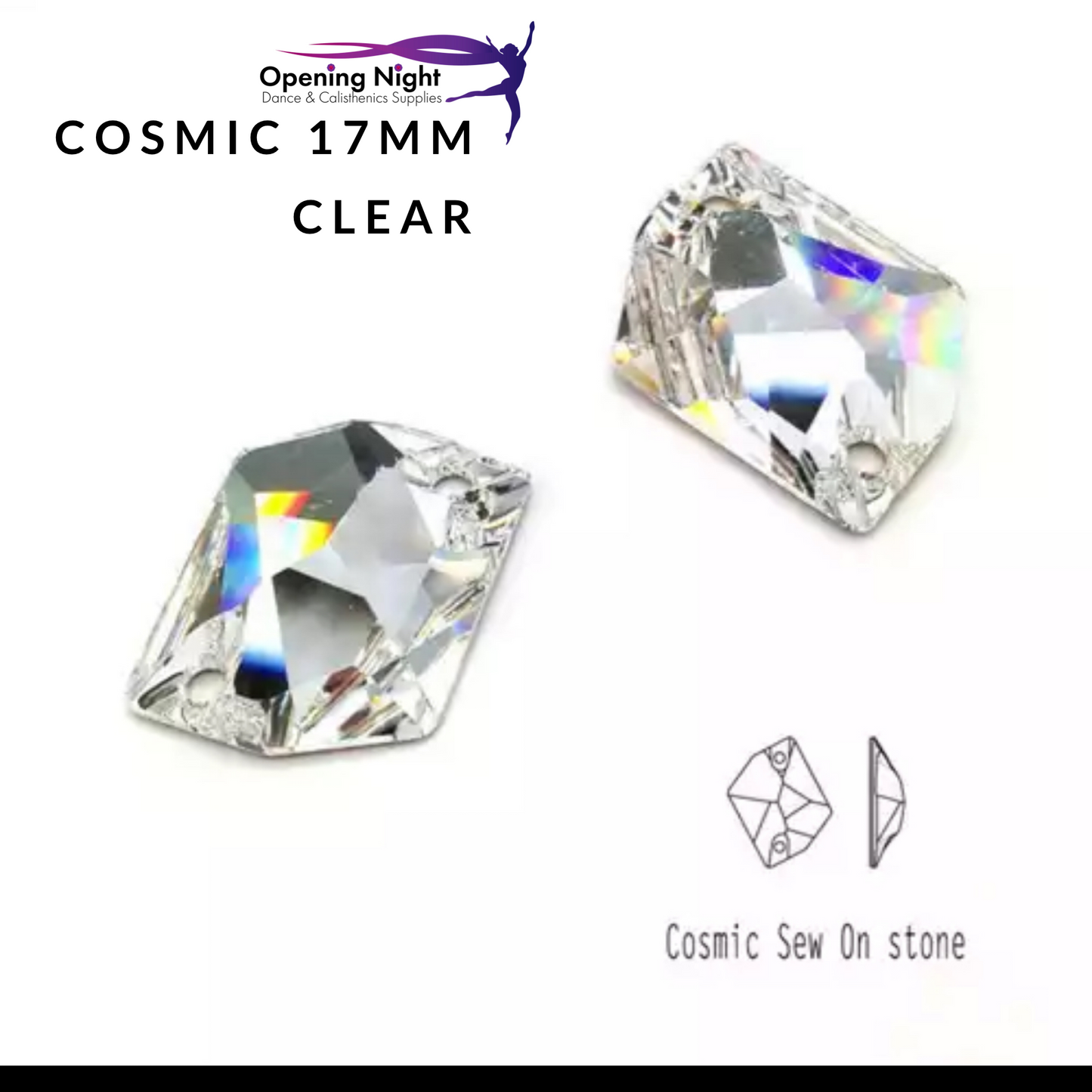 Cosmic 17mm, Crystal Clear