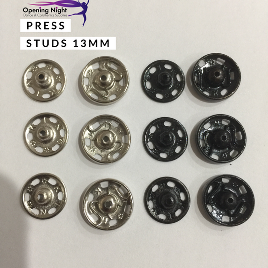Press Studs - 13mm