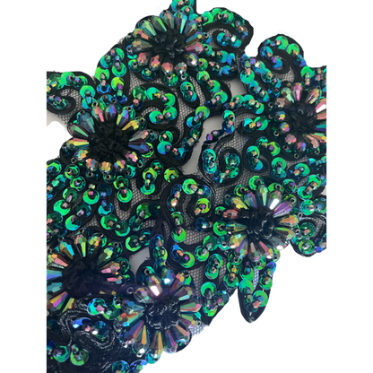 Beaded Range - Black AB