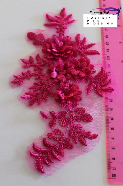 3D Jazz Range - Fuchsia Pink
