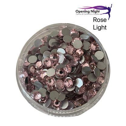 Rose Light - AAA Non Hotfix Diamante Crystals