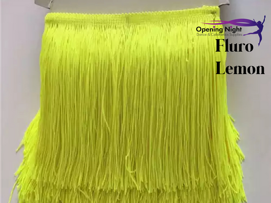 Fluro Yellow - Fringe 15cm