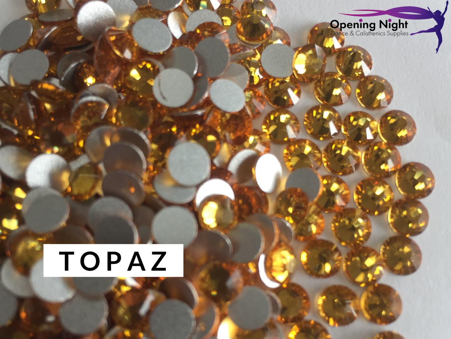 Topaz - AAA Non Hotfix Diamante Crystals