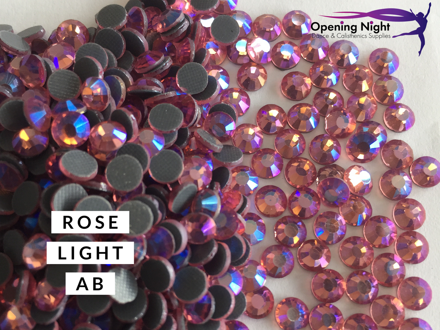 Rose Light AB - DMC Hotfix Diamante Crystals