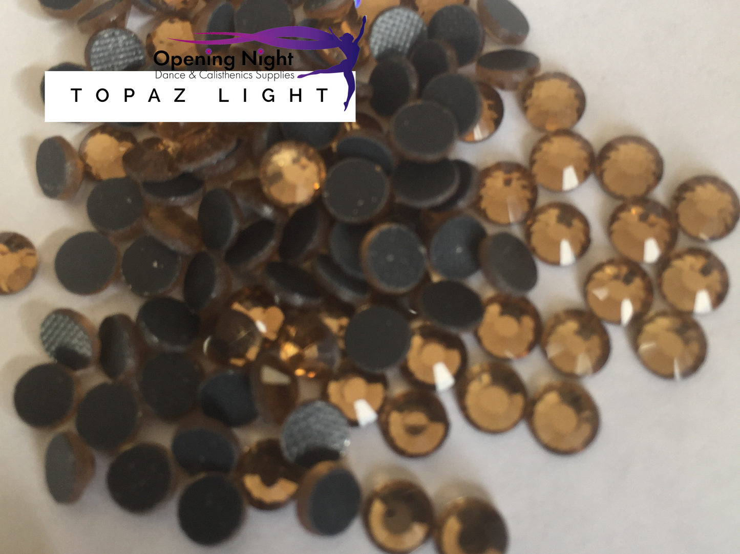 Topaz Light - Hotfix Diamante DMC Crystals