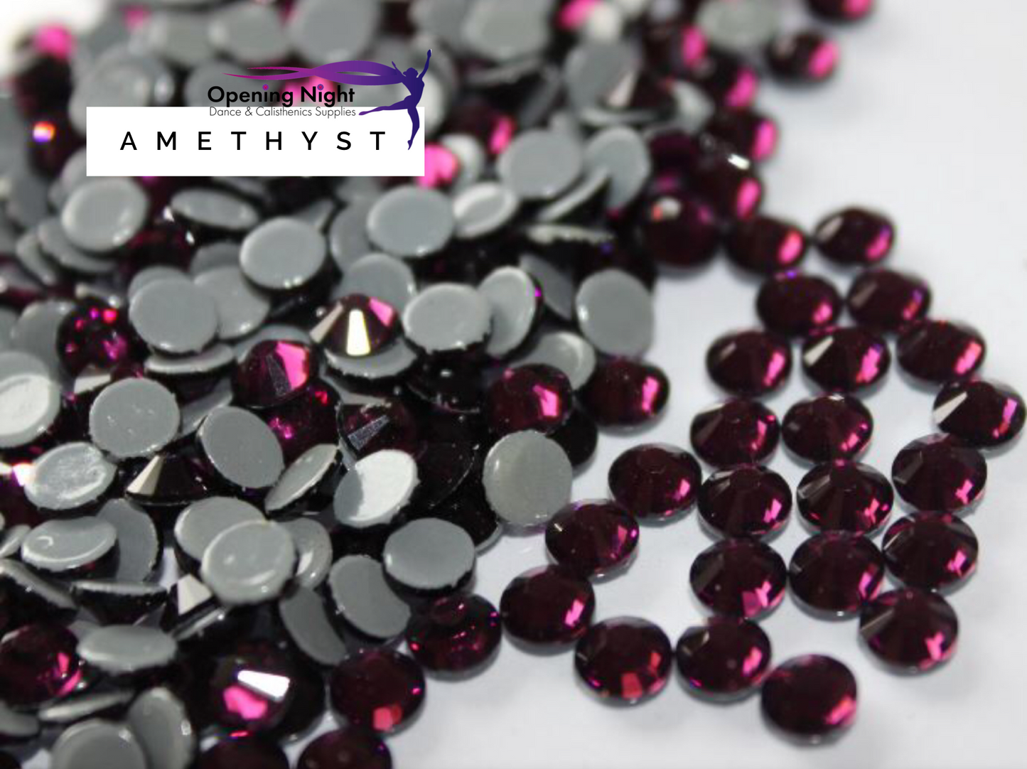 Amethyst - Hotfix Diamante AAA Crystals